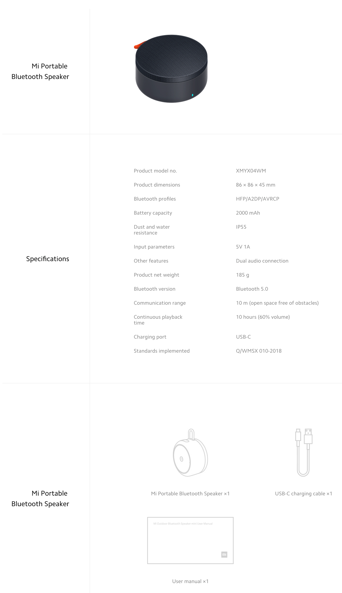 Xiaomi Mi Portable Mini Bluetooth Speaker - GenArc Sri Lanka