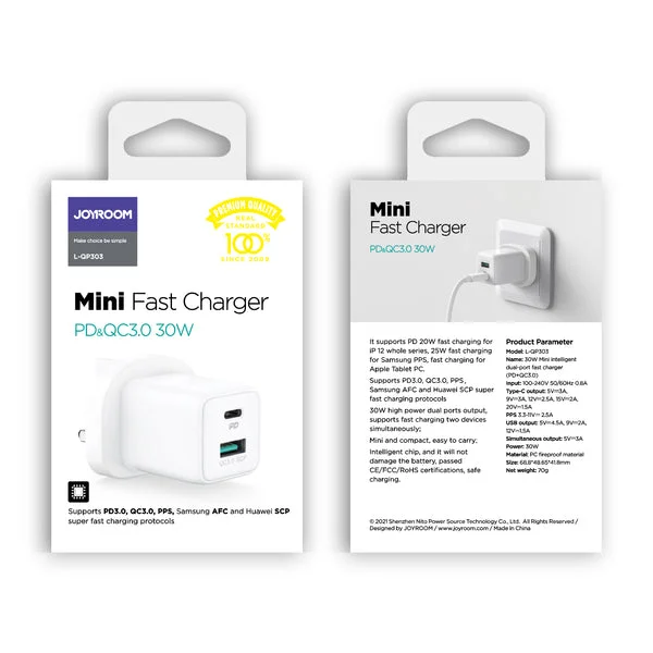 Joyroom 30W USB Charger Sri Lanka GenArc 6