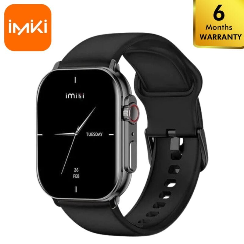 IMIKI SF1 Smartwatch Black Cover 01 Sri Lanka