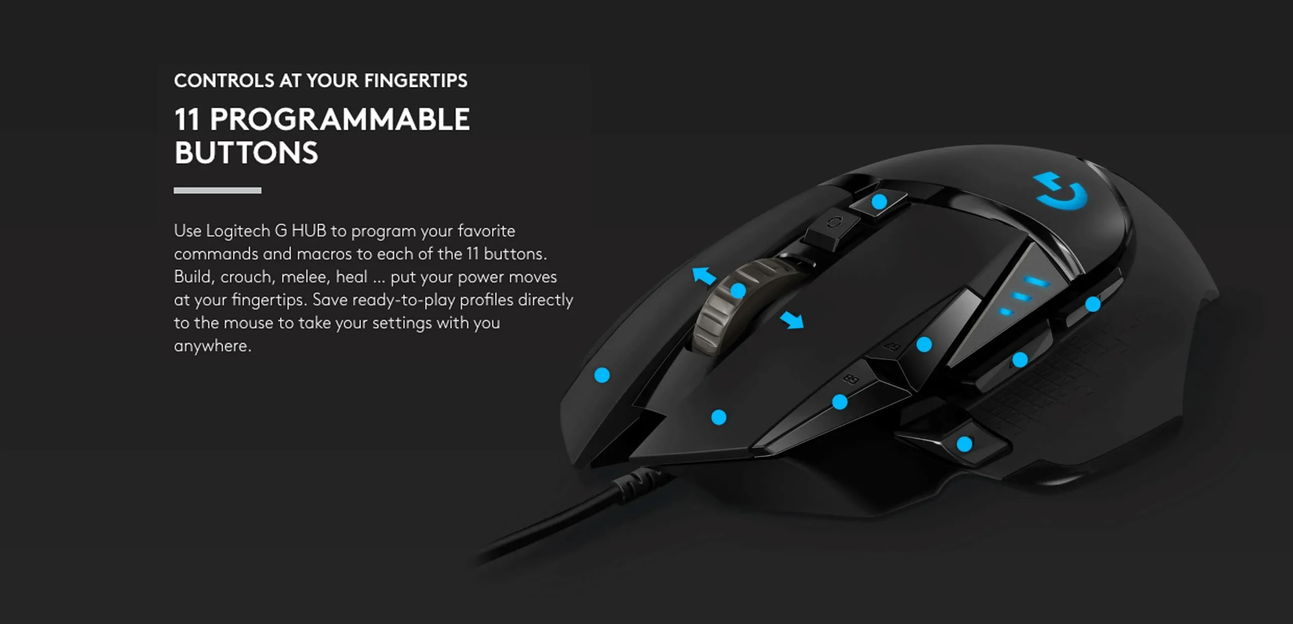 Logitech G502 HERO Wired Gaming Mouse GenArc Sri Lanka Banner 03 Logitech G502 HERO Wired Gaming Mouse GenArc Sri Lanka Banner 03