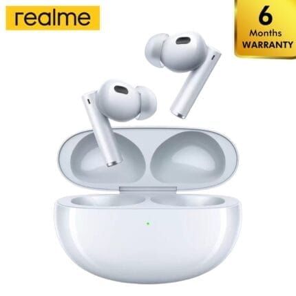 Realme Buds Air 6 Pro True Wireless Earbuds White GenArc Sri Lanka Cover (0)