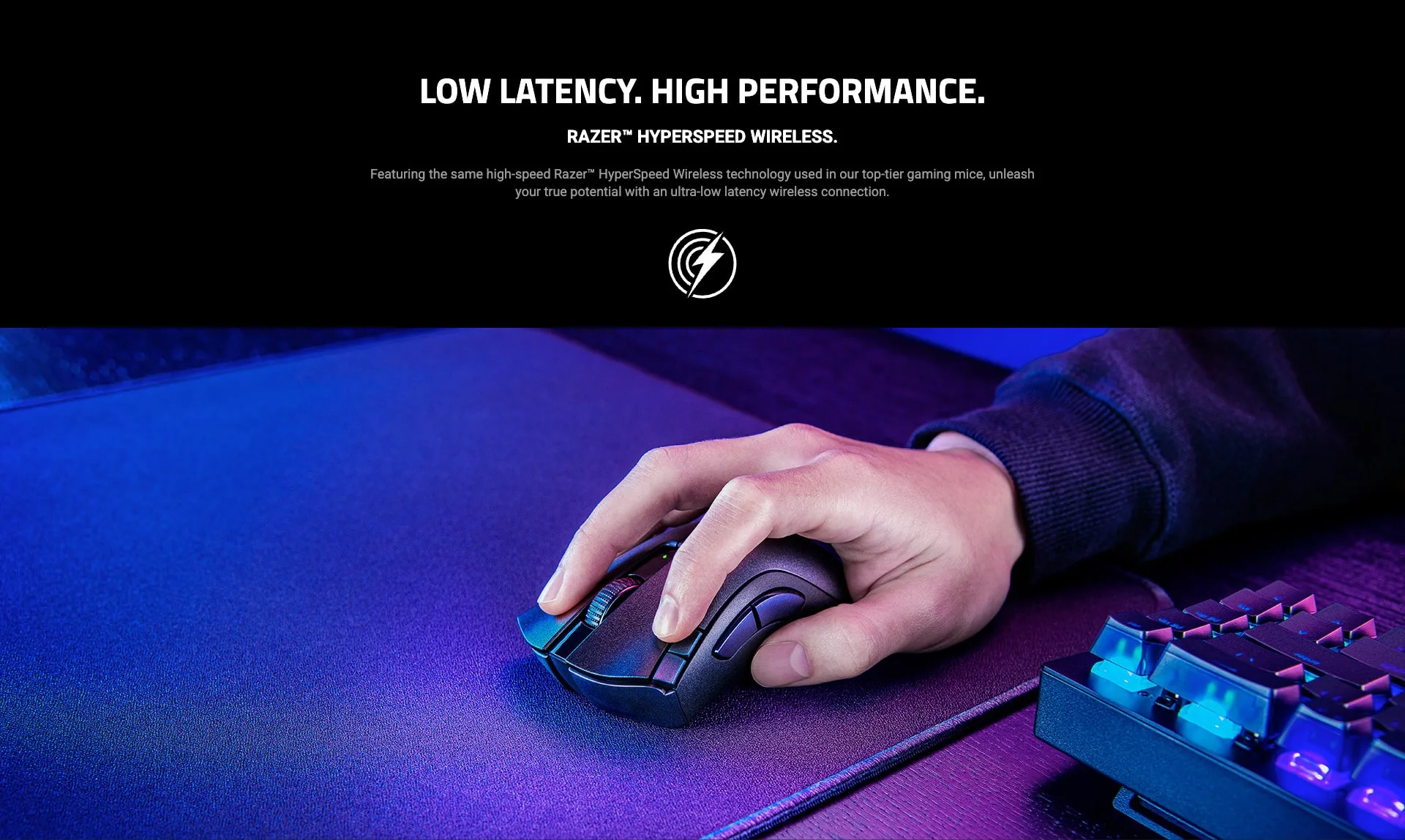 Razer DeathAdder V2 X HyperSpeed Wireless Gaming Mouse GenArc Sri Lanka Banner 04