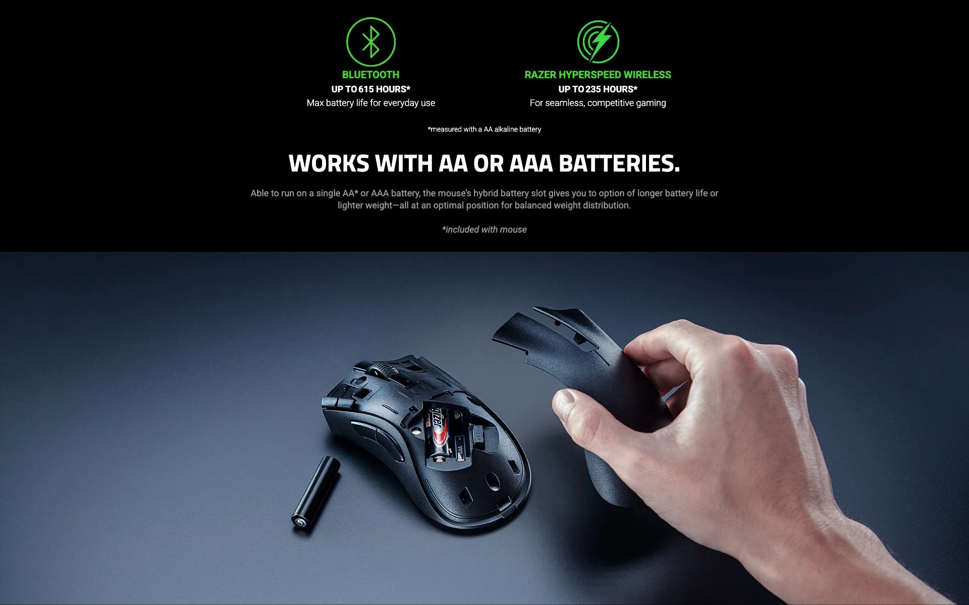 Razer DeathAdder V2 X HyperSpeed Wireless Gaming Mouse GenArc Sri Lanka Banner 06