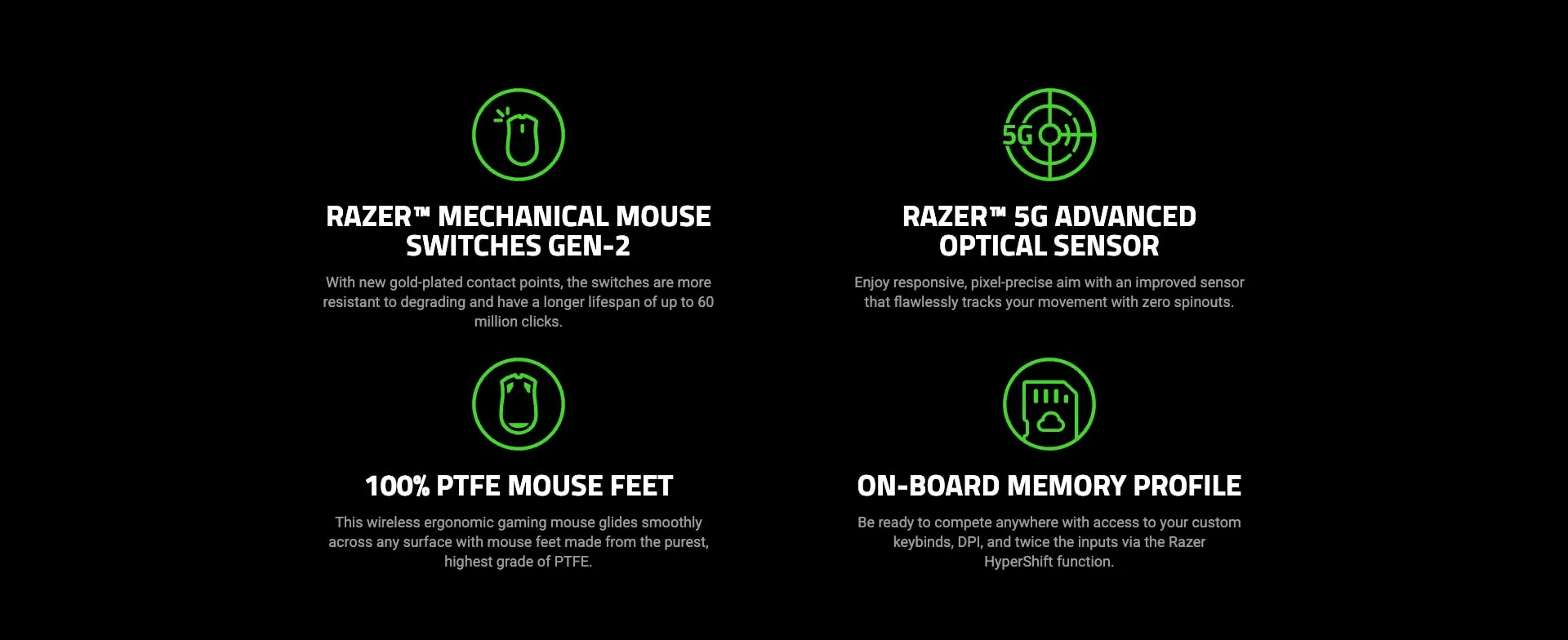 Razer DeathAdder V2 X HyperSpeed Wireless Gaming Mouse GenArc Sri Lanka Banner 09