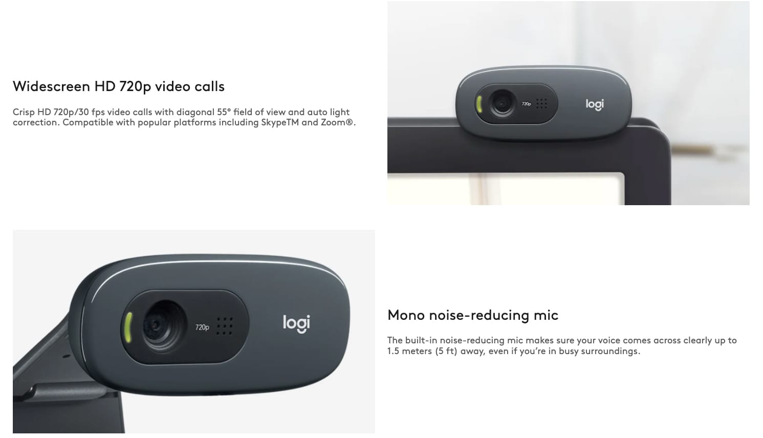 Logitech C270 HD Webcam GenArc Sri Lanka Banner 01