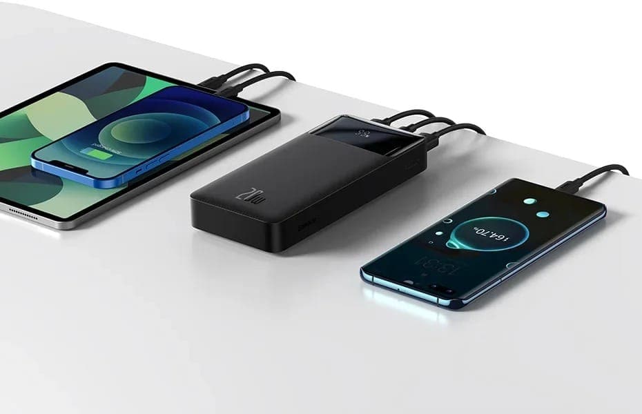 Baseus Bipow 20W 20000mAh Digital Display Power Bank GenArc Sri Lanka Banner 4