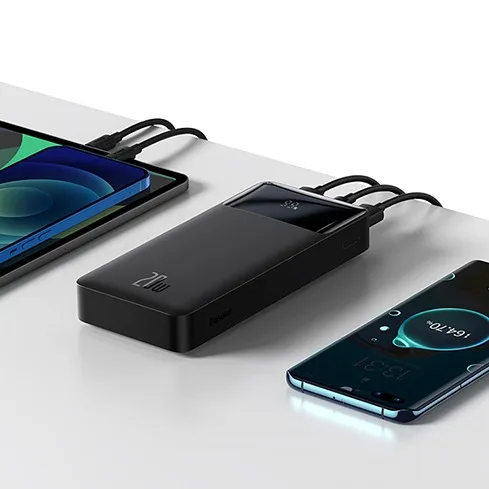 Baseus Bipow 20W 20000mAh Digital Display Power Bank GenArc Sri Lanka Cover 4