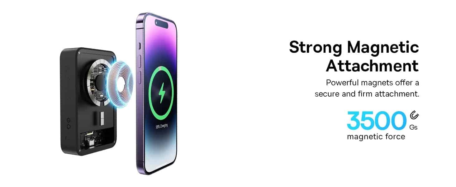Baseus Wireless 20000mAh 20W Magnetic Mini Power Bank GenArc Sri Lanka Banner 4