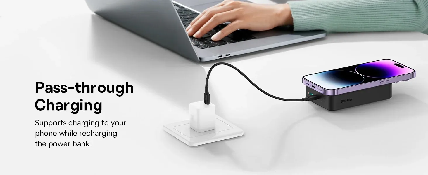 Baseus Wireless 20000mAh 20W Magnetic Mini Power Bank GenArc Sri Lanka Banner 6