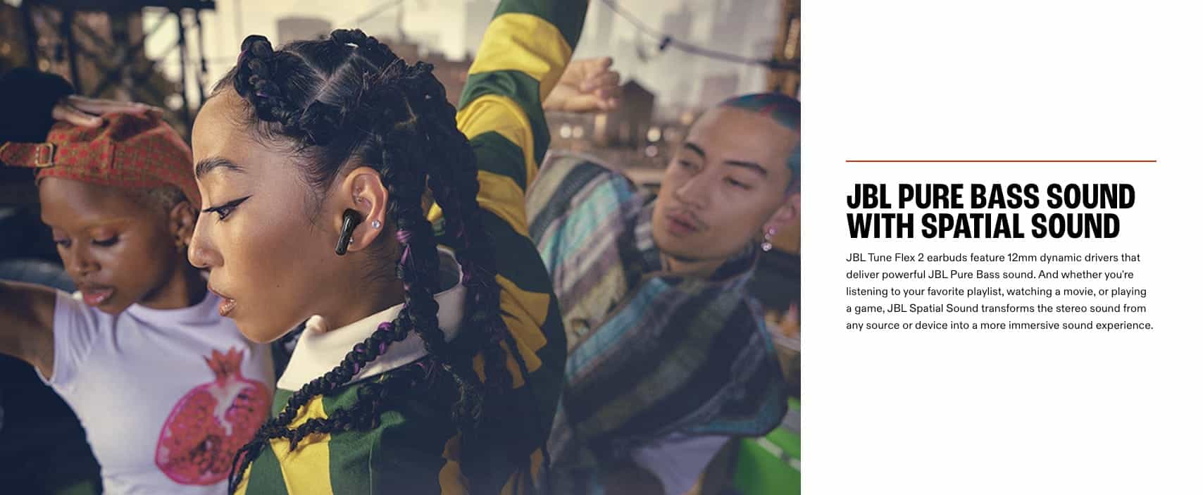JBL Tune Flex 2 True Wireless Noise Cancelling Earbuds GenArc Sri Lanka Banner 1