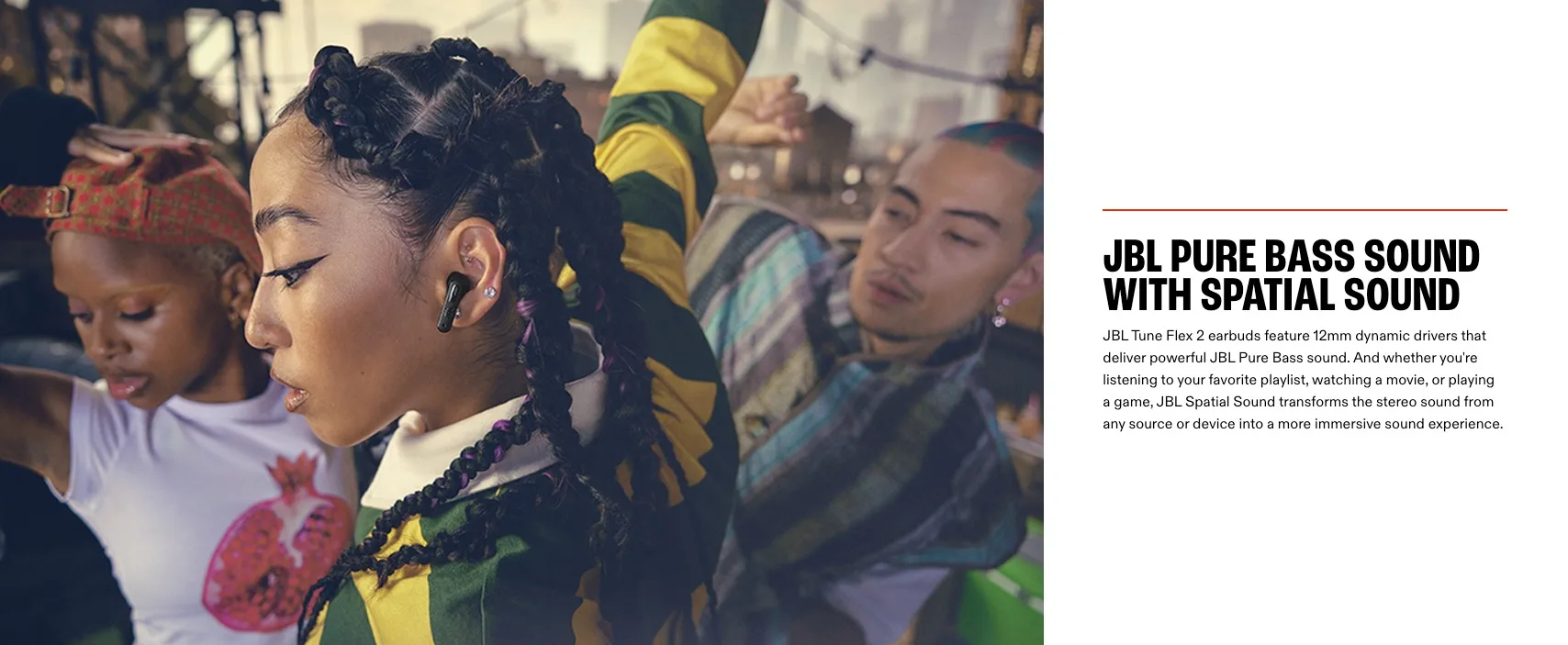 JBL Tune Flex 2 True Wireless Noise Cancelling Earbuds GenArc Sri Lanka Banner 1