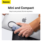 Baseus 7 Port HUB Flite Series Docking Station Space Grey baseuscolombo 4