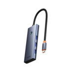 Baseus 7-Port HUB UltraJoy Series Docking Station – Space Grey - Image 3