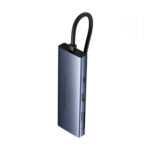 Baseus 7-Port HUB UltraJoy Series Docking Station – Space Grey - Image 2