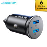 Joyroom 30W Mini Metal Fast Car Charger Black GenArc Sri Lanka Cover 01