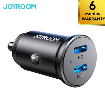 Joyroom 30W Mini Metal Fast Car Charger Black GenArc Sri Lanka Cover 01