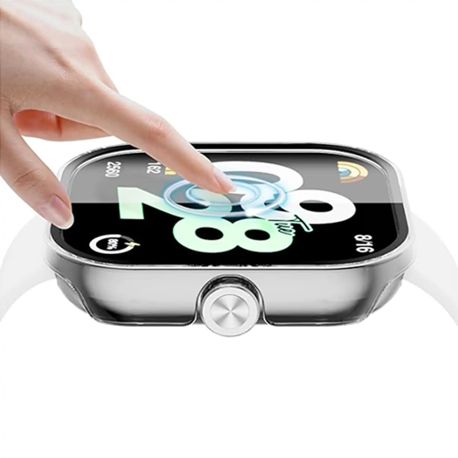 Redmi Watch 4 Screen Protector Black GenArc Sri Lanka Cover 05