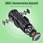 Tronsmart T8 Portable Outdoor Bluetooth Speaker Black GenArc Sri Lanka Cover 03