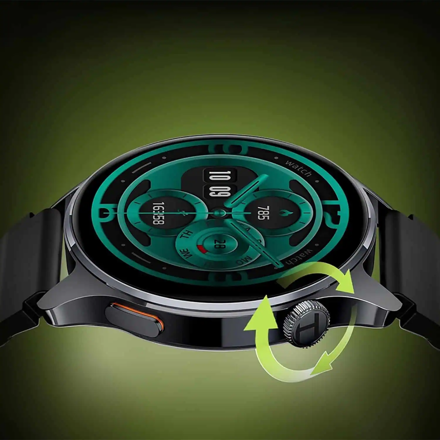 Haylou Watch 4S GPS Smartwatch Black GenArc Sri Lanka Cover 06