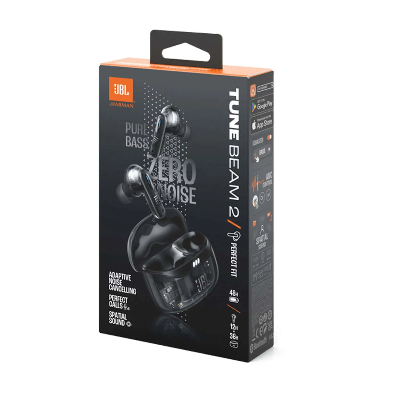 JBL TUNE Beam 2 Ghost Edition True Wireless Earbuds Black GenArc Sri Lanka Cover 08