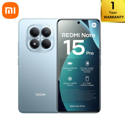 Xiaomi Redmi Note 15 Pro 4G 8GB 256GB Glacier Blue GenArc Sri Lanka Cover 01