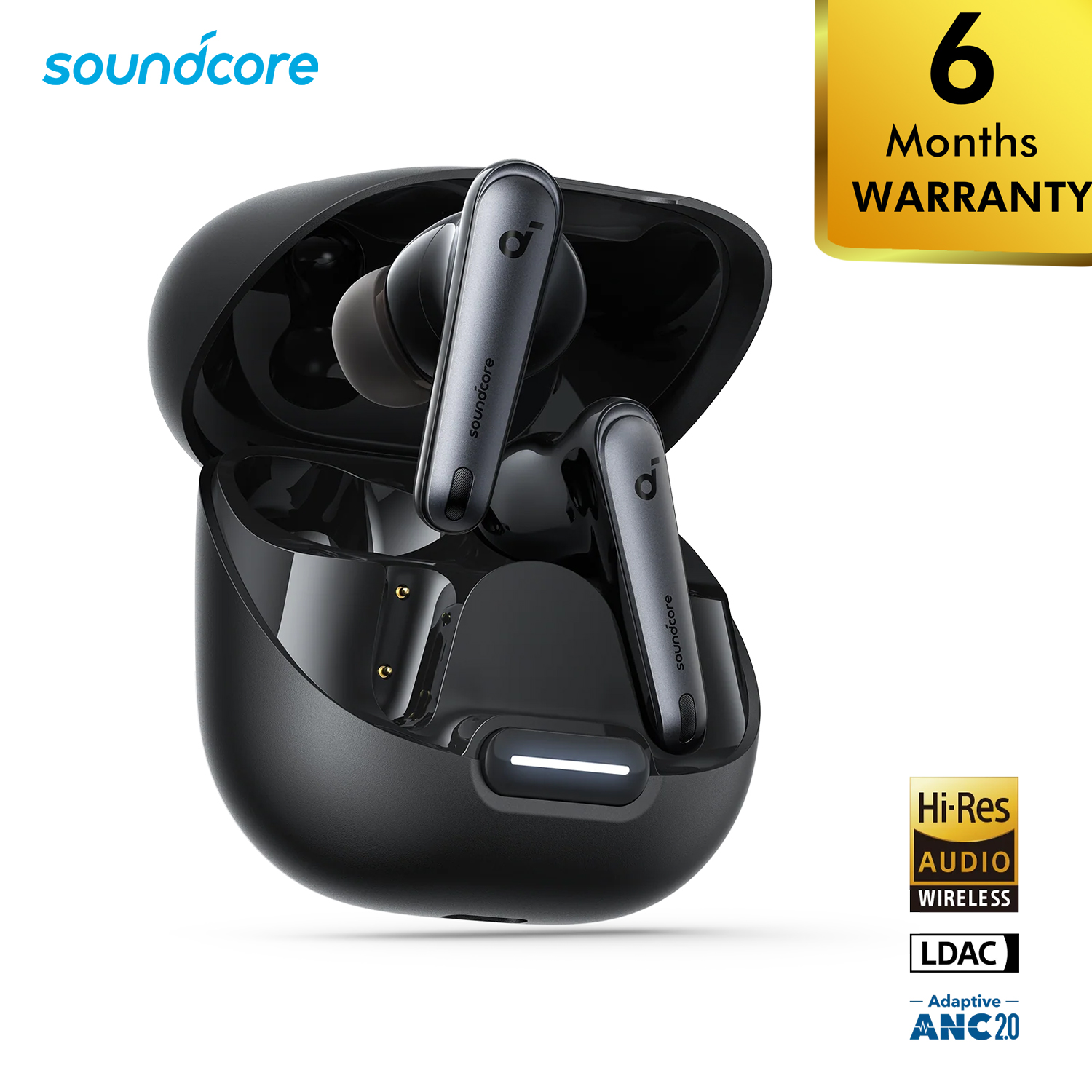 Liberty 4 NC – Black - GenArc Sri Lanka Cover 01 Anker Soundcore Liberty 4 NC True Wireless Earbuds - Image 1