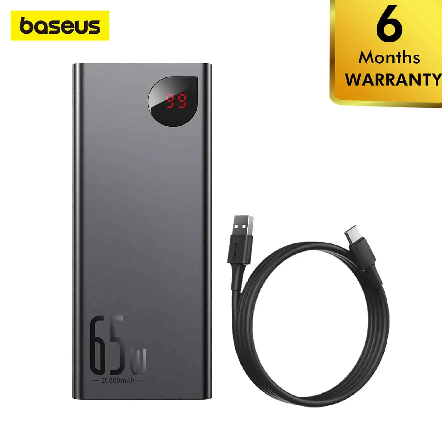 Baseus Adaman 65W 20000mAh Powerbank - Image 1